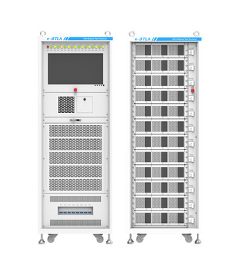 Sistema de prueba de batería de 48 kW 72 kW Alta precisión para módulos de batería